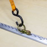 230024-DC 2 VersaTie Surface-Mounted Track with Wide Contour Edge Series 3 - Pre-Drilled 1