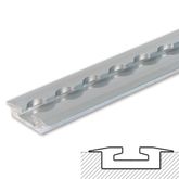 240012 1 VersaTie Recess-Mounted Track with Flanged Edge Series 4