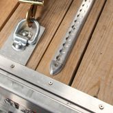 463101-1 Arrowhead End Cap for Contoured Surface-Mounted VersaTie Track Series 1 1