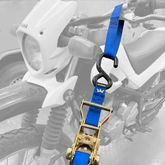 510004 1 x 6 ATV  Motorcycle Ratchet Utility Pack with S-Hook - Yellow 3