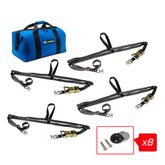 510041A Adjustable ATV Wheel Net Pack with VersaTie Anchor - Black