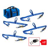 510042A Adjustable ATV Wheel Net Pack with VersaTie Anchor - Blue