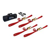 510763 1 x 4 Continuous Loop Ratchet Utility Pack - Red