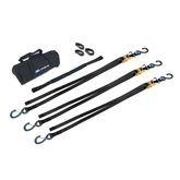 510911 9 Aircraft Ratchet Strap Pack - Black