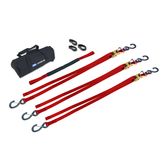 510913 9 Aircraft Ratchet Strap Pack - Red