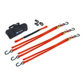 510918 9 Aircraft Ratchet Strap Pack - Orange