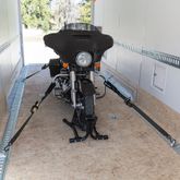 511011 2 x 6 Motorcycle Ratchet Pack with Integrated Soft Loops S-Hooks - Black 1