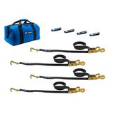 511511 Factory Transit J-Hook Tie-Down Pack with Direct Hook End - Black