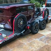 512002 2 x 10 Tire Block Strap Pack with E-Track Ends - Blue 5