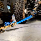 512100 2 x 8 UTV Tie-Down Pack with Direct Hook - Blue 1