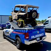 512104A Medium Adjustable UTV Tire Net Pack - Blue 5