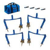 512105A Small Adjustable UTV Tire Net Pack - Blue