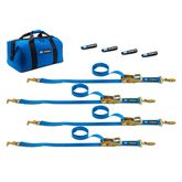 512502 Factory Transit T-Hook Tie-Down Pack with Sewn End - Blue