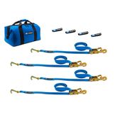 512511 Factory Transit J-Hook Tie-Down Pack with Direct Hook End - Blue
