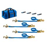 512514 Factory Transit J- T-  R-Hook Tie-Down Pack with Direct Hook End - Blue