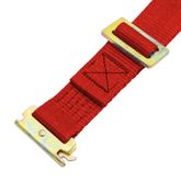 513102A-Etrack Extra-Large Adjustable UTV E-Track Tire Net Pack - Red 4