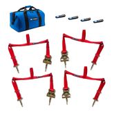 513104A Medium Adjustable UTV Tire Net Pack - Red