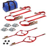 513390 Full Drag Pack with VersaTie Anchor Points - Red
