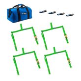 515104A-Etrack Medium Adjustable UTV E-Track Tire Net Pack - Green