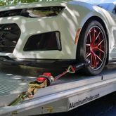 515617 2 x 6 Pro Pack Premium Tie-Down Strap Kit with 24 Axle Strap Direct Hook Ends  Chain Extensions - Lime Green 2