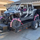 516103A Large Adjustable UTV Tire Net Pack - Purple 2