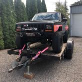 516206 2 x 6 Ultra Pack Tie-Down Straps with Detachable Axle Straps Sewn Fixed Ends - Purple 1