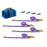 516513 Factory Transit R-Hook Tie-Down Pack with Direct Hook End - Purple