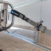 517011 2 x 6 Motorcycle Ratchet Pack with Integrated Soft Loops S-Hooks - Gray 2