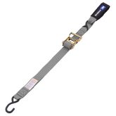 517011 2 x 6 Motorcycle Ratchet Pack with Integrated Soft Loops S-Hooks - Gray 6