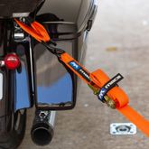 518010 2 x 6 ATV  Motorcycle Ratchet Pack with S-Hook - Orange 2