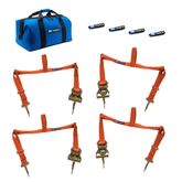 518105A Small Adjustable UTV Tire Net Pack - Orange