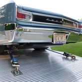 518167 Two 6  Two 8 Super Pack Tie-Down Strap Kit with Integrated Axle Straps Direct Hook Ends - Orange 2