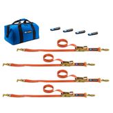518502 Factory Transit T-Hook Tie-Down Pack with Sewn End - Orange