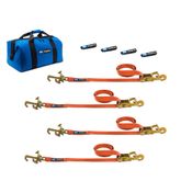518514 Factory Transit J- T-  R-Hook Tie-Down Pack with Direct Hook End- Orange