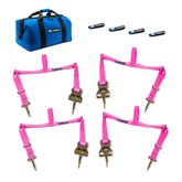 519103A Large Adjustable UTV Tire Net Pack - Pink
