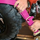 519105A-Etrack Small Adjustable UTV E-Track Tire Net Pack - Pink 5