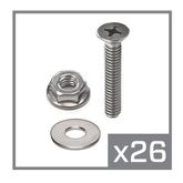 522172 6 VersaTie Surface-Mounted Track Kit with Contour Edge Series 1 4