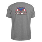 642121 Patriotic Macs Logo T-Shirt  Medium 1