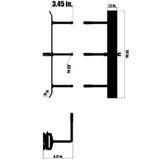 CE6030 E-Track Triple-Hook Hanger 4