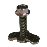 FE200744-2 L-Track Threaded 2 Stud Fitting