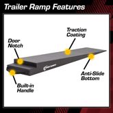 RR-TR-5 Race Ramps 5 H Trailer Ramps - 6000 lb GVW Capacity per Pair 4